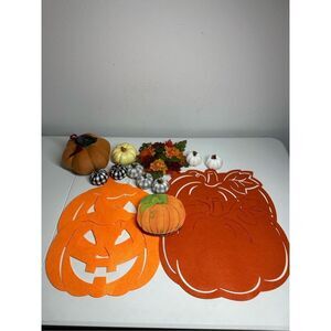 Set of 15 pcs Fall Halloween Thanksgiving Table Decorations